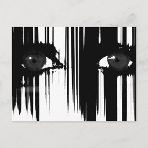 Carte Postale Cacher Derrière La Douleur