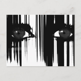 Carte Postale Cacher Derrière La Douleur