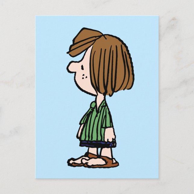 Carte Postale Cachou | Peppermint Patty (Devant)