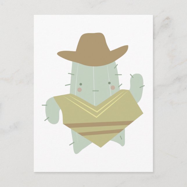 Carte Postale Cactus (Devant)