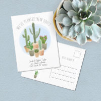 Cactus Plantation de nouvelles racines Déplacement