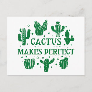 Carte Postale Cactus rend parfait