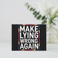 Cadeau anti-Macron pour faire à nouveau du mensong