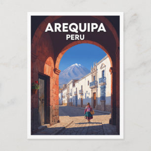 Carte Postale Cadeau Arequipa Pérou