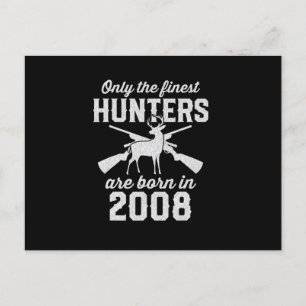 Carte Postale Cadeau d'anniversaire Chasse au cerf Chasse pour 2