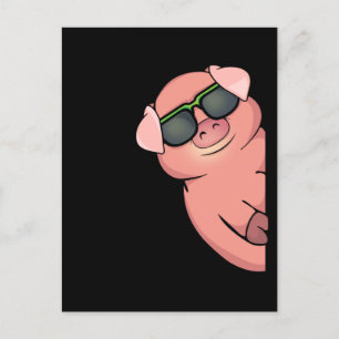 Carte Postale Cadeau De Cochon Pour Les Amateurs De Cochon Femme