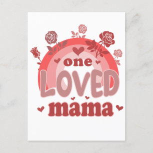 Carte Postale Cadeau de la Saint-Valentin   Une Maman aimée