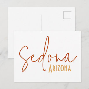 Carte Postale Cadeau de voyage souvenir Sedona Arizona