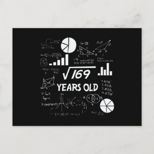 Carte Postale Cadeau drôle de 13 ans pour un anniversaire geek d