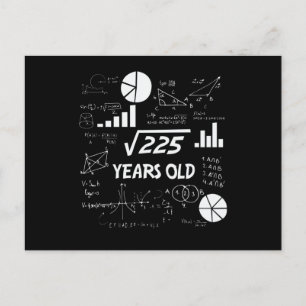 Carte Postale Cadeau drôle de 15e anniversaire pour un geek des 