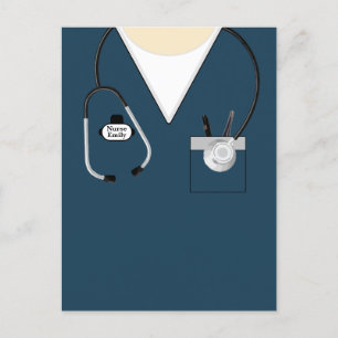 Carte Postale Cadeau infirmière, Diplôme d'études en soins infir