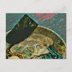 Carte Postale Cadeau pour amateur de nouilles