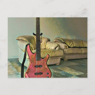 Carte Postale Cadeau pour guitaristes