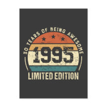 Cadeau rétro 30e anniversaire Vintage 1995  