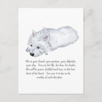 Cadeau West Highland White Terrier