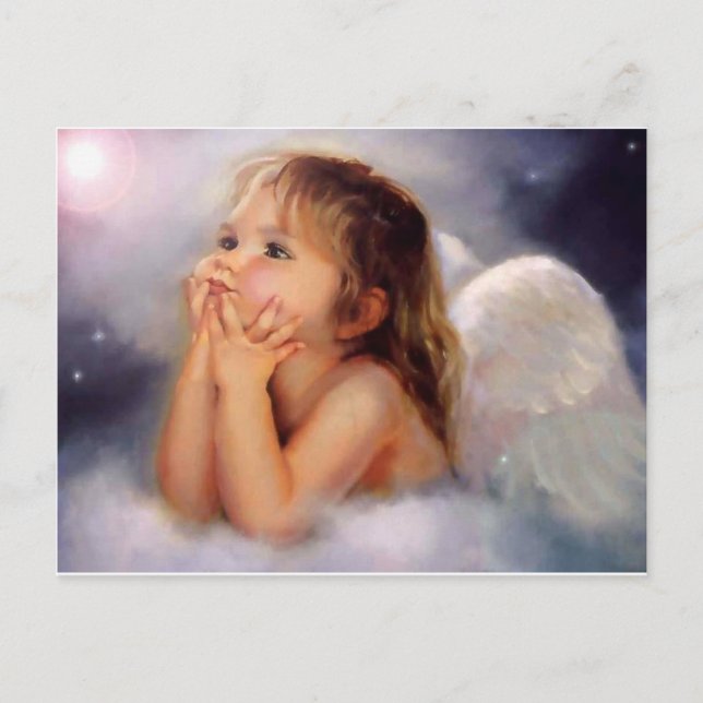 Carte Postale cadeaux d'anges (Devant)