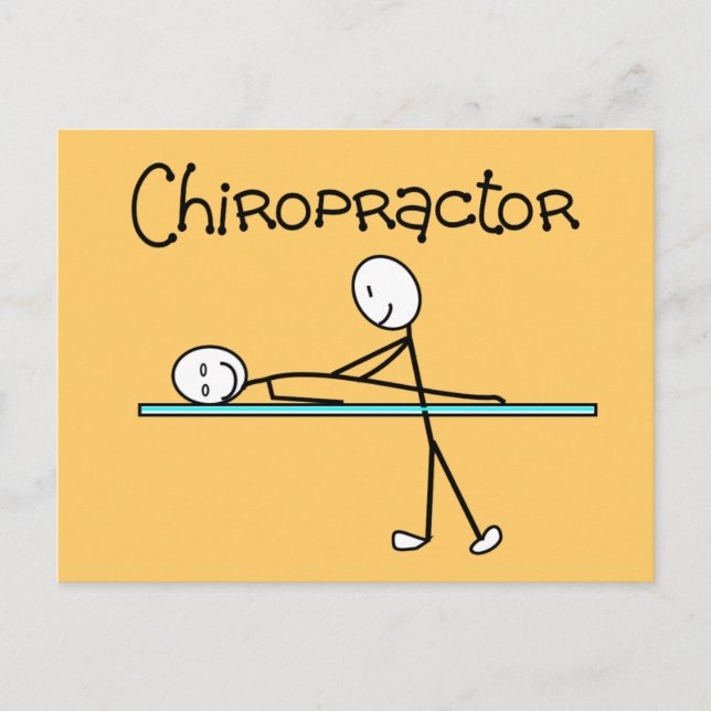 Carte Postale Cadeaux de chiropraticien (Devant)