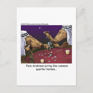 Carte Postale Cadeaux de dessins animés de chevaux T-shirts et o