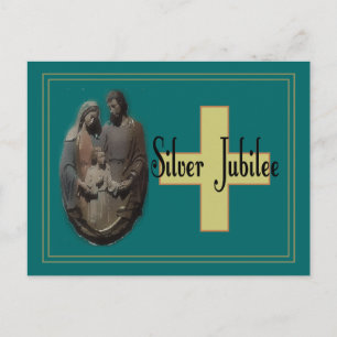 Carte Postale Cadeaux De Jubilé D'Argent Pour Les Soeurs