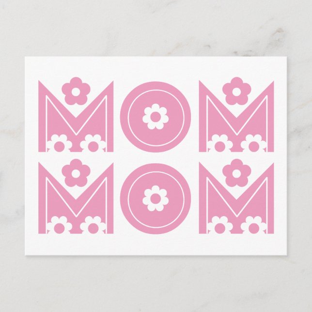 Carte Postale Cadeaux de la Fête des mères (Devant)