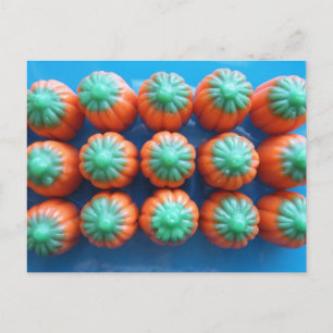 Carte Postale Cadeaux de maïs citrouille