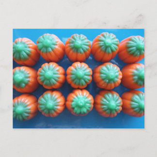 Carte Postale Cadeaux de maïs citrouille