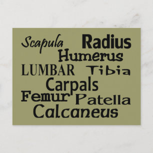 Carte Postale Cadeaux de médecin orthopédique/chirurgien