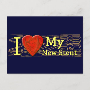 Carte Postale Cadeaux de récupération cardiaque T-shirts Stent