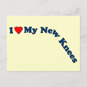 Carte Postale Cadeaux de remplacement de genou double   Bien se 