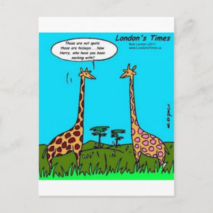 Carte Postale Cadeaux Drôles de Girafe Hickeys T-shirts Tasses e