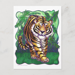 Carte Postale Cadeaux et accessoires de tigre