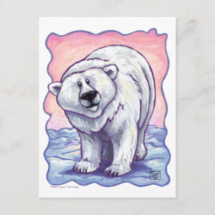 Carte Postale Cadeaux et accessoires d'ours polaire