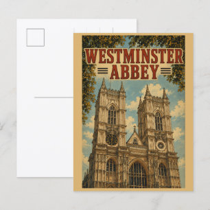 Carte Postale Cadeaux et souvenirs de l'abbaye de Westminster de