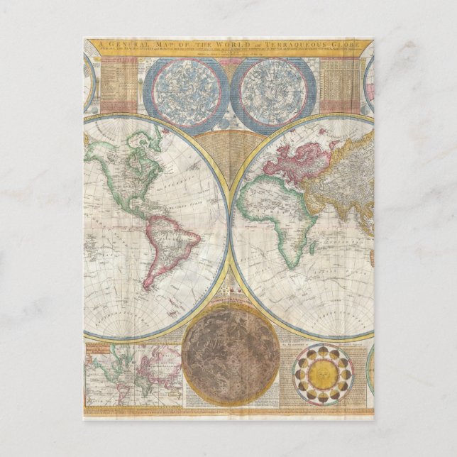 Carte Postale Cadeaux Mondiaux (Devant)