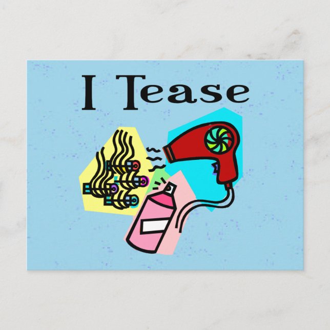 Carte Postale Cadeaux pour coiffeurs (Devant)