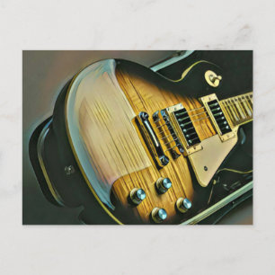 Carte Postale Cadeaux pour guitariste