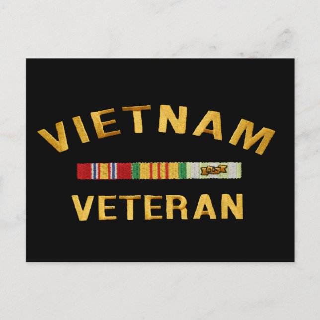 Carte Postale Cadeaux vétérans du Vietnam (Devant)