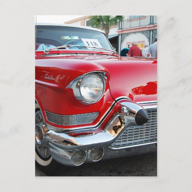 Carte Postale Cadillac des années 1950 (Devant)