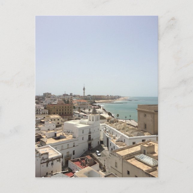 Carte Postale Cadix, Espagne (Devant)