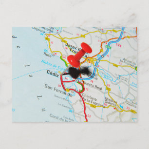Carte Postale Cadix, Espagne