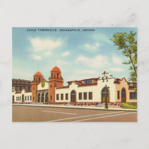 Carte Postale Cadle Tabernacle, Indianapolis, Indiana