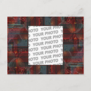Carte Postale Cadre Abstrait ARTs 4 + votre photo