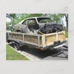 Carte Postale Cadre de voiture