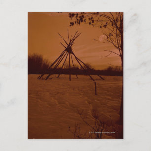 Carte Postale Cadre Tipi