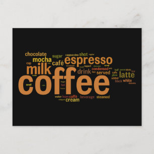 Carte Postale Café