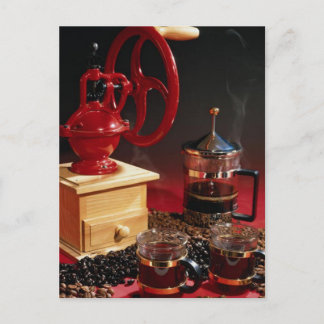 Carte Postale Café