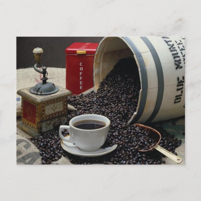 Carte Postale Café (Devant)