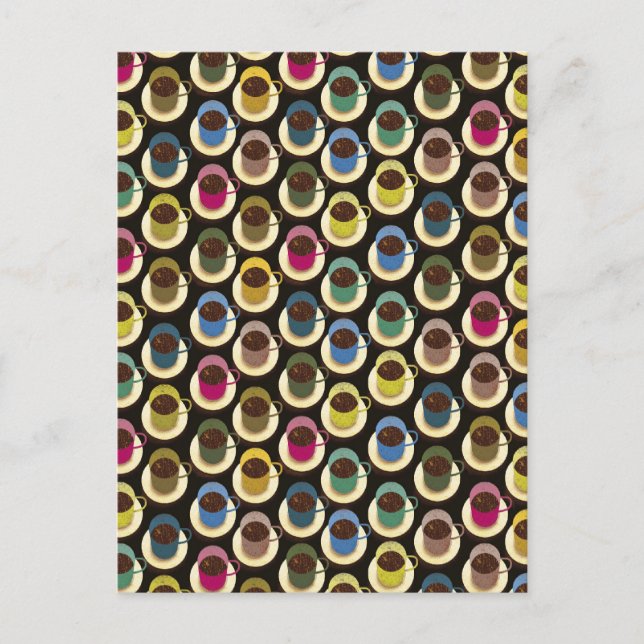 Carte Postale Café-café (Devant)