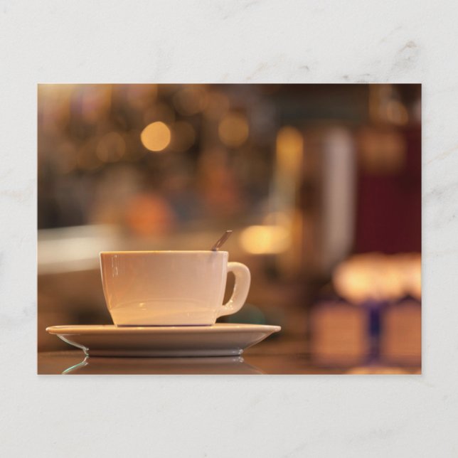 Carte Postale Café Cappuccino, Venise, Italie (Devant)