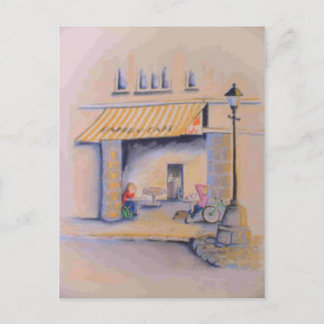 Carte Postale Café Central Stores